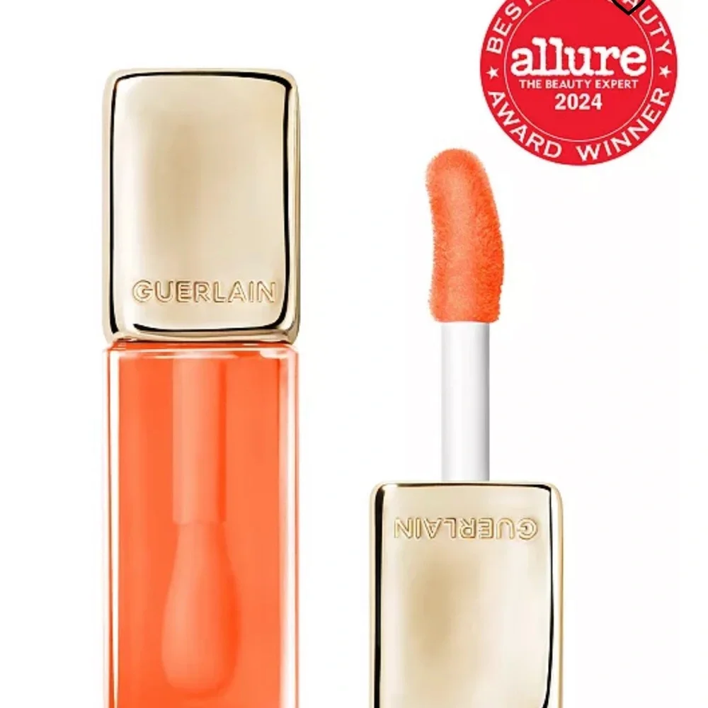 GUERLAIN hydrating Peach Glow gloss w/ honey and royal bee jelly NEW in box